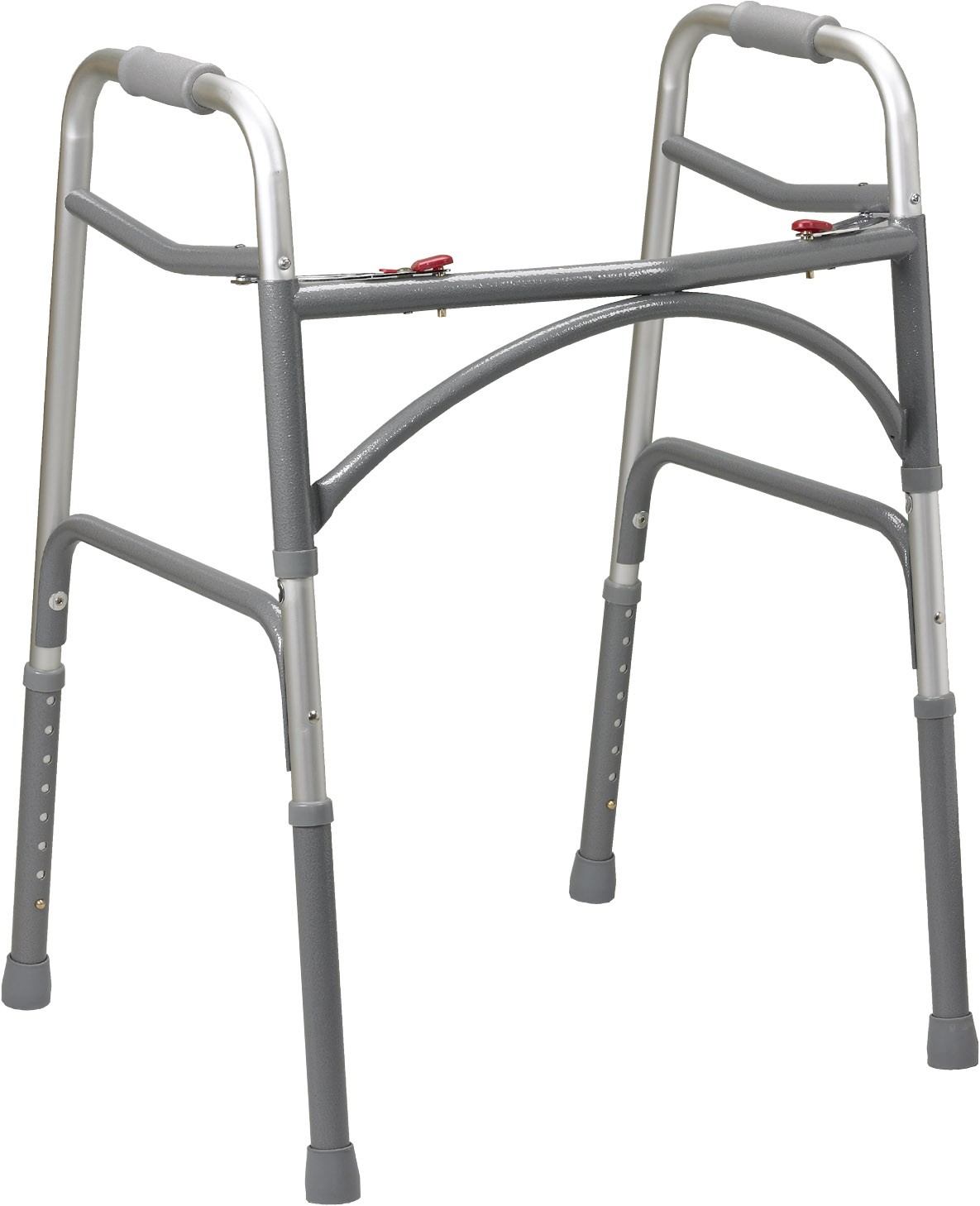 Heavy duty folding walker