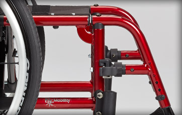 Custom lightweight wheelchair Catalyst 4 frame