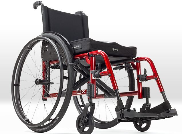 Catalyst 5Vx lightweight wheelchair side 1