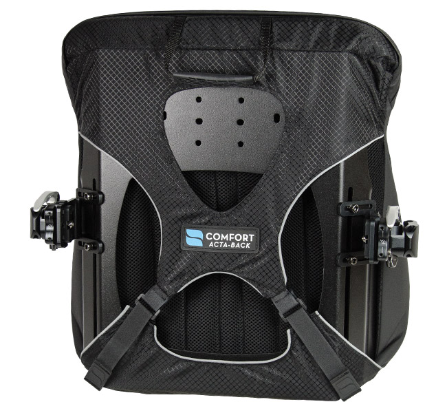 Wheelchair positioning back cushion