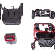 Envy power scooter disassembled