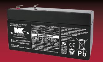 ES3-12 Battery - MK Battery Medical Equipment battery