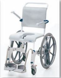 Ocean SP - Aquatec shower/commode chair with wheels