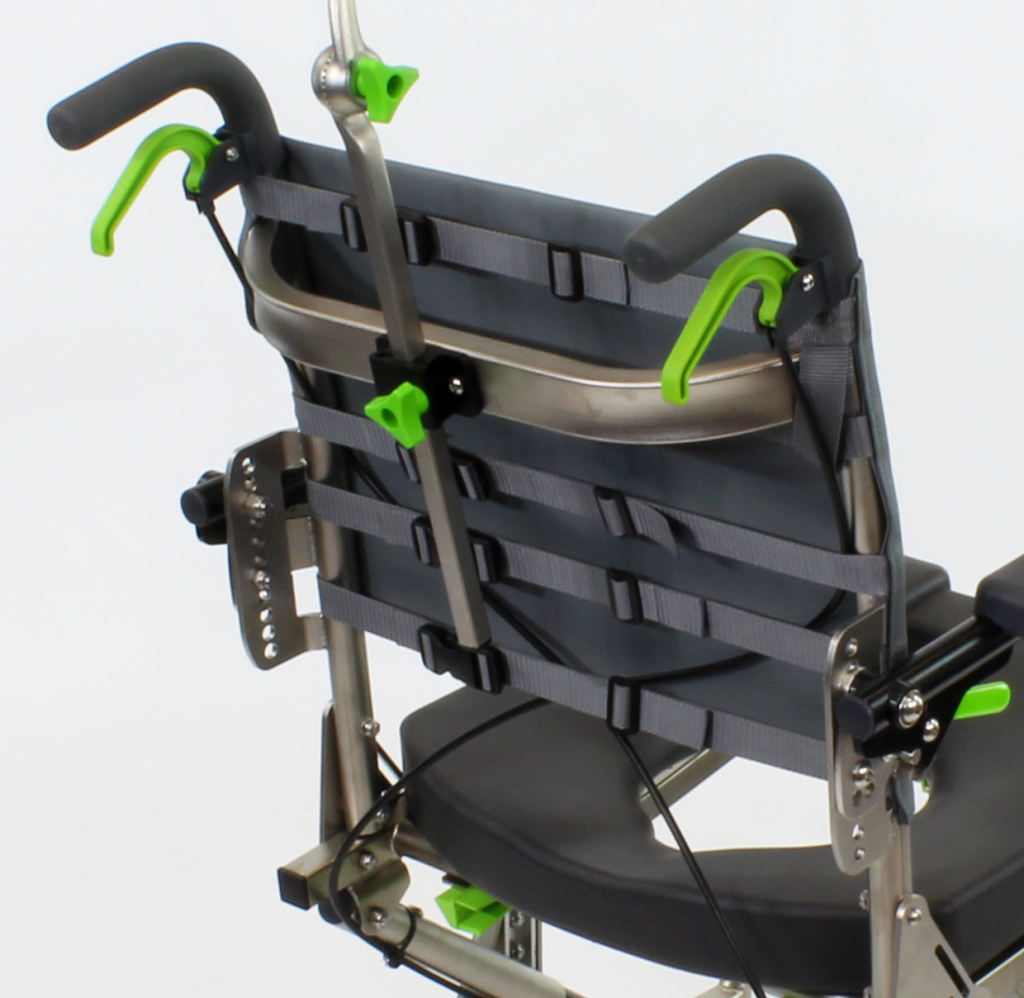 RAZ-AT tension adjustable back RAZ Designs shower chair
