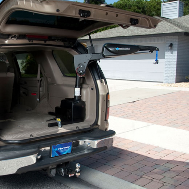 power wheelchair vehicle lift