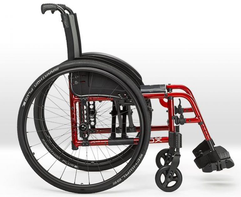 Catalyst 5Vx lightweight wheelchair side 2