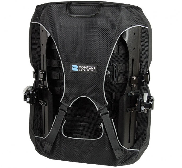 Wheelchair positioning back cushion