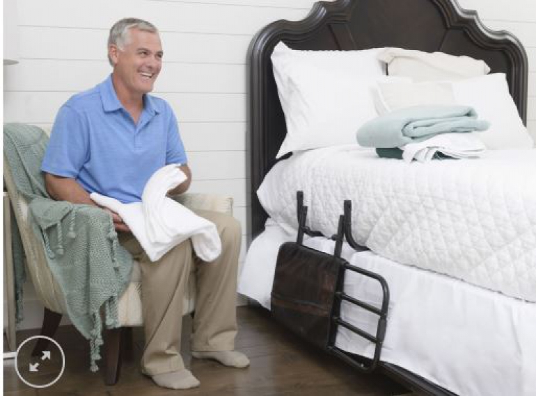 EZ adjust bed rail 6