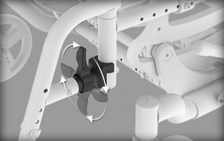 Tilt-in-space wheelchair 8
