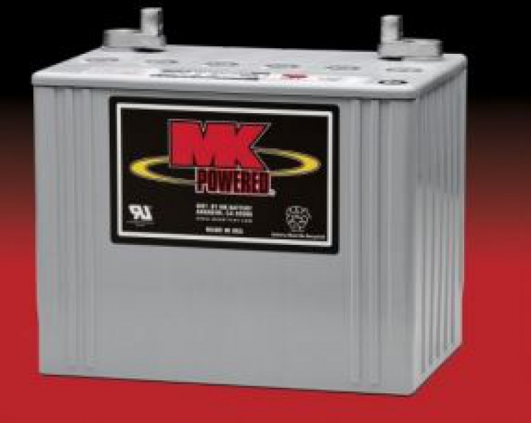 Power wheelchair battery