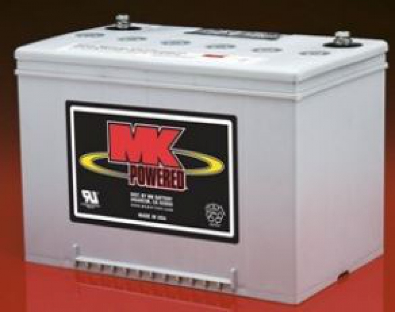 Power wheelchair battery