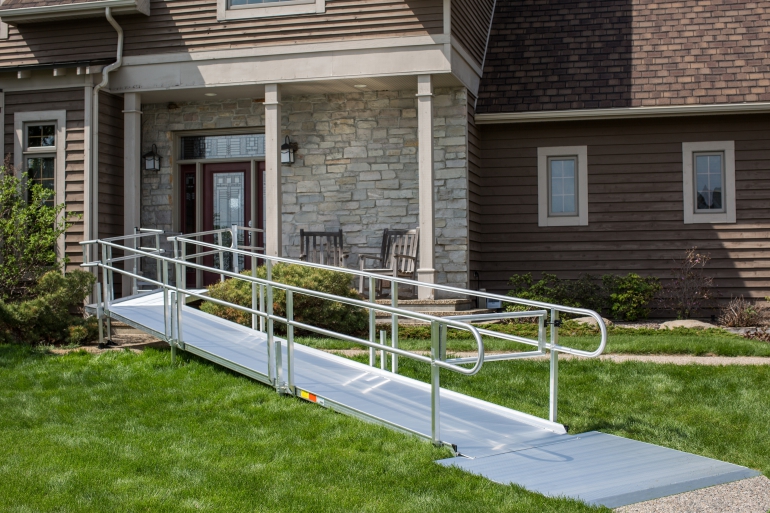 Custom aluminum ramp 1