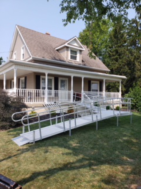 Custom aluminum ramp 2