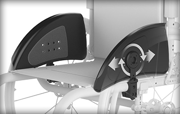 Rogue Rigid Wheelchair - Ki Mobility 111 Custom lightweight wheelchair Rogue 11