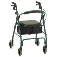 Rolling walker w/ seat thumbnail