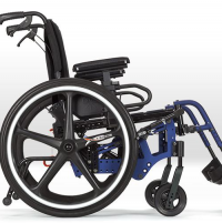 Liberty FT Tilt - Ki Mobility 5 thumbnail Folding tilt wheelchair 5 thumbnail
