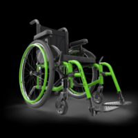 Adult lightweight custom wheelchair - Helio A6 2 thumbnail