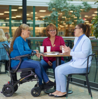 Golden technologies foldable power wheelchair thumbnail