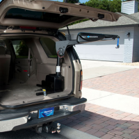 power wheelchair vehicle lift thumbnail